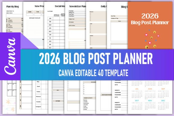 2026 Blog Post Planner