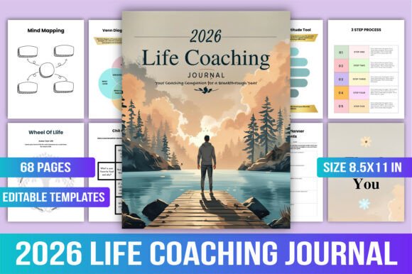 2026 Life Coaching Journal: Your Path to Growth and Clarity