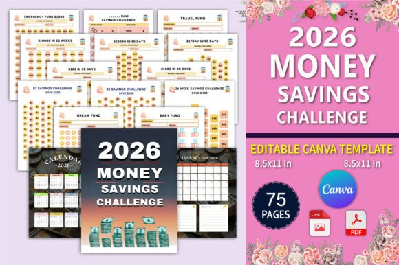 2026 Money Savings Challenge Planner: A Practical Guide to Financial Growth