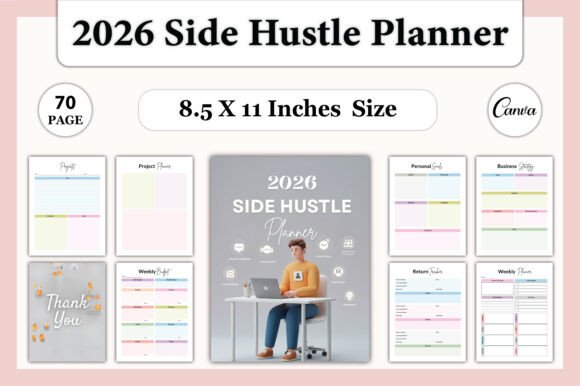 2026 Side Hustle Planner: Your Growth Tool for 2026