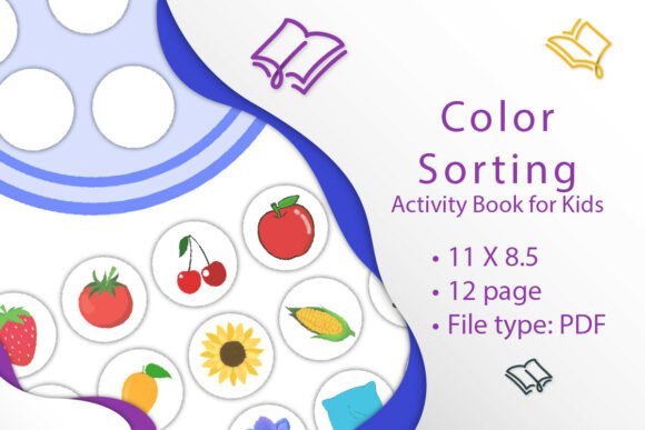 Color Sorting Activity Book for Kids – Make Learning Colors Fun and Interactive