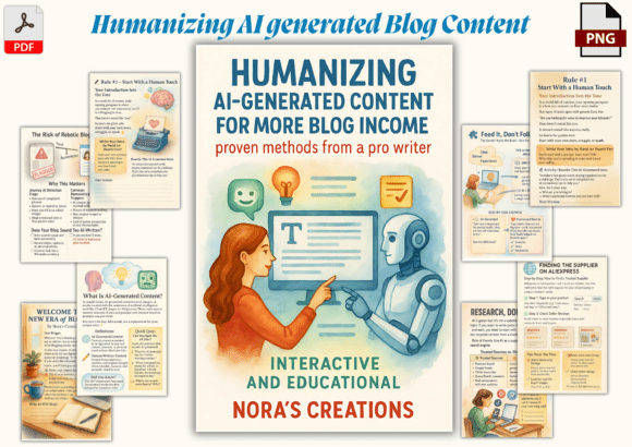 Humanizing AI Blogging – A Visual Guide