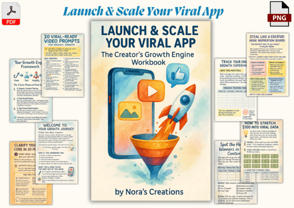 Launch Scale Your Viral App Workbook: A Strategic Tool for Growth and Success