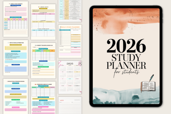 Master Your Academic Journey with the 2026 Study Planner for Students