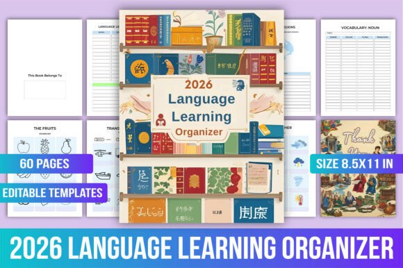 Mastering Language Learning with the 2026 Language Learning Organizer