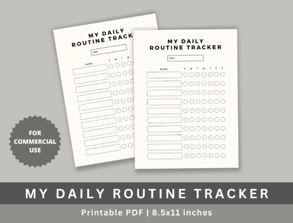 My Daily Routine Tracker for KDP: A Practical Guide to Time Management and Productivity