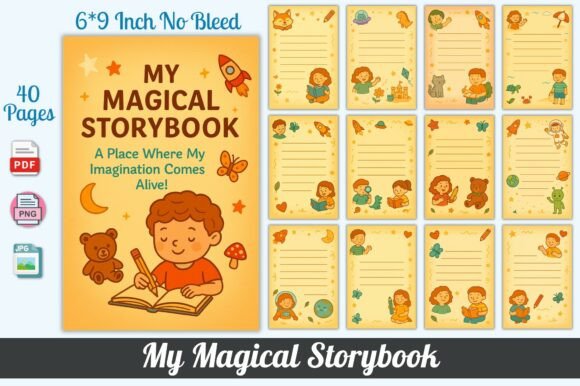 My Magical Storybook: A Creative Tool for Kids and Beyond