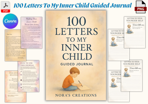 Reconnecting with Your Inner Child Through 100 Letters to My Inner Child Journal
