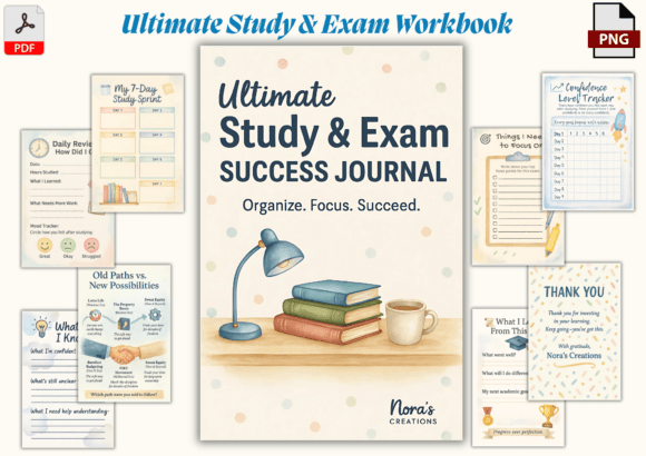 Study Exam Success Journal: A Tool for Effective Study Planning