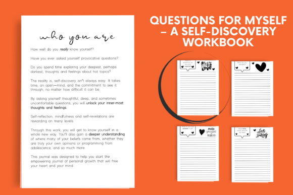 Uncover Your Authentic Self with Questions for Myself Journal